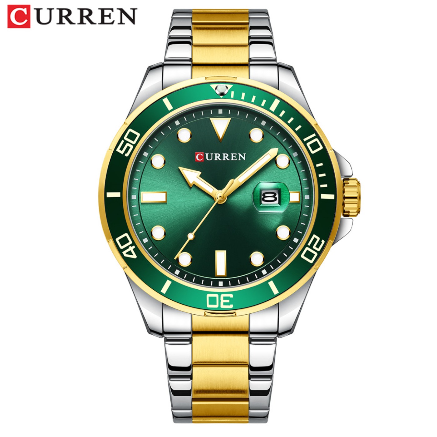 Luxury Watch Brands - ساعات CURREN الجديدة من سلسلة Green