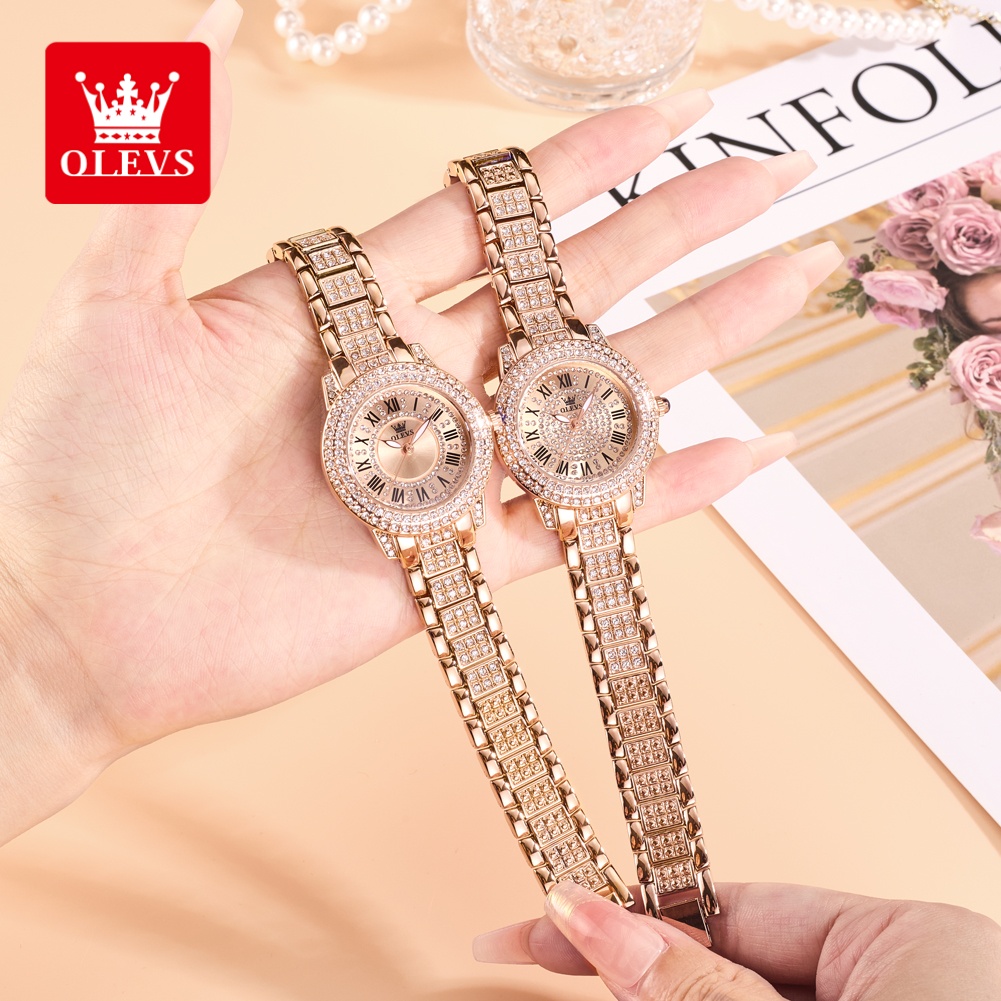 Luxury Women'S Watch - ساعات OLEVS الفاخرة للسيدات بمينا ماسي