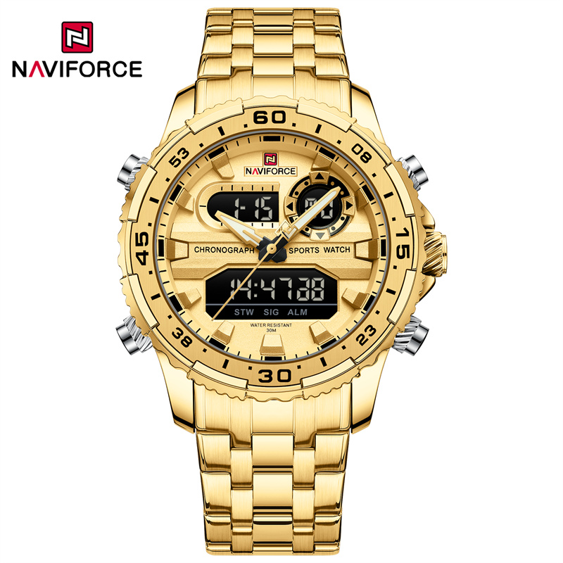 Luxury Watch Trading - NAVIFORCE ساعات كوارتز رجالية فاخرة التجارة