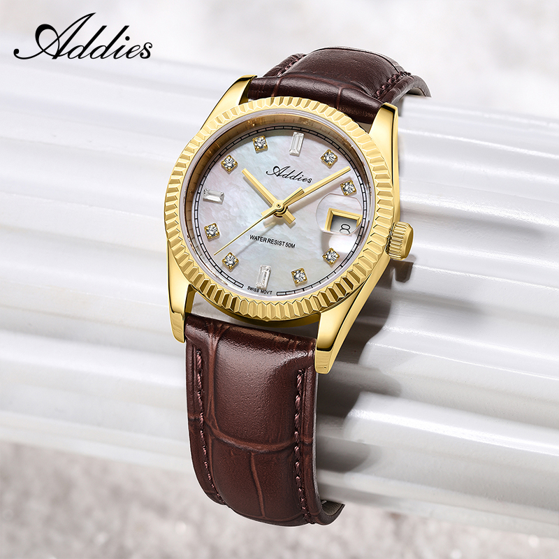 Ladies Luxury Watch - ساعة أديس 585 كوارتز للسيدات 28