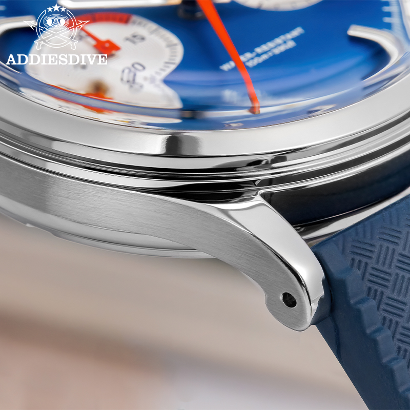 Zero Luxury Watch - ساعات كوارتز ADDIESDIVE للرجال VK64 كرونوغراف