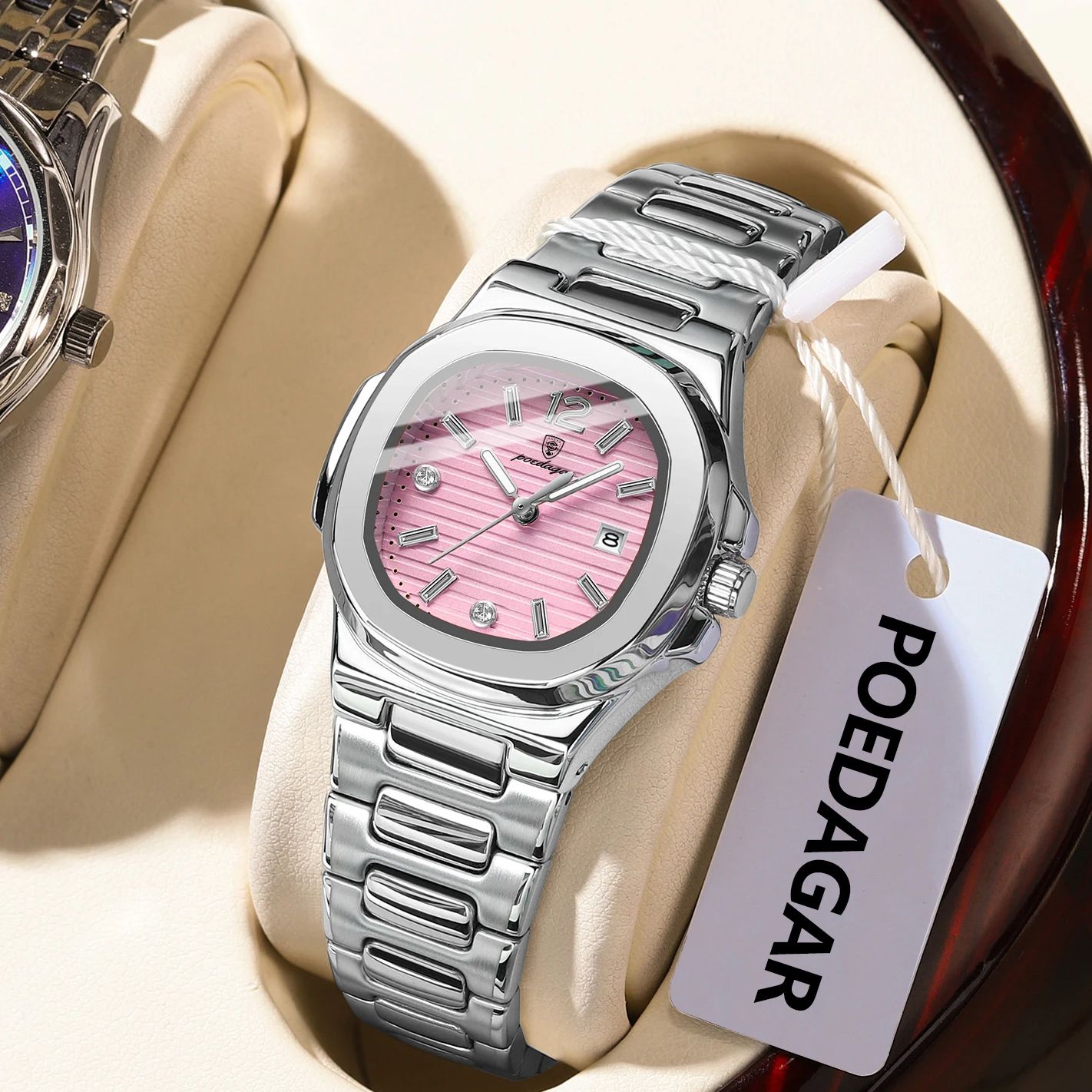 Ladies Luxury Watch - POEDAGAR ساحة أزياء المرأة ساعة اليد