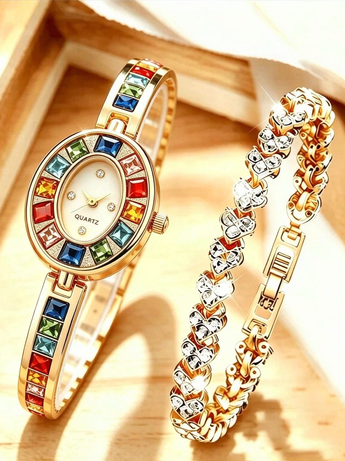Luxury Watch Trading - ساعة نسائية - صغيرة، مميزة، أزياء