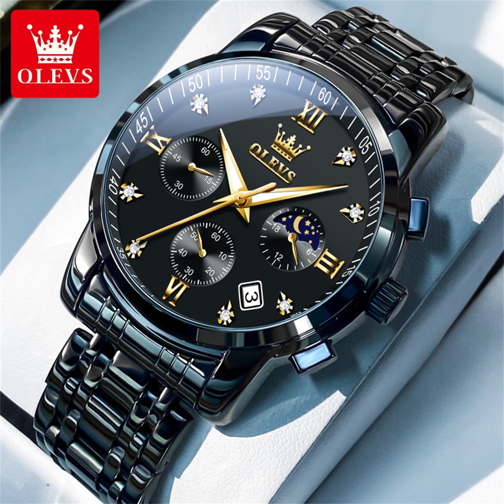 Luxury Watch Brands - ساعات OLEVS الشهيرة للرجال من الفولاذ