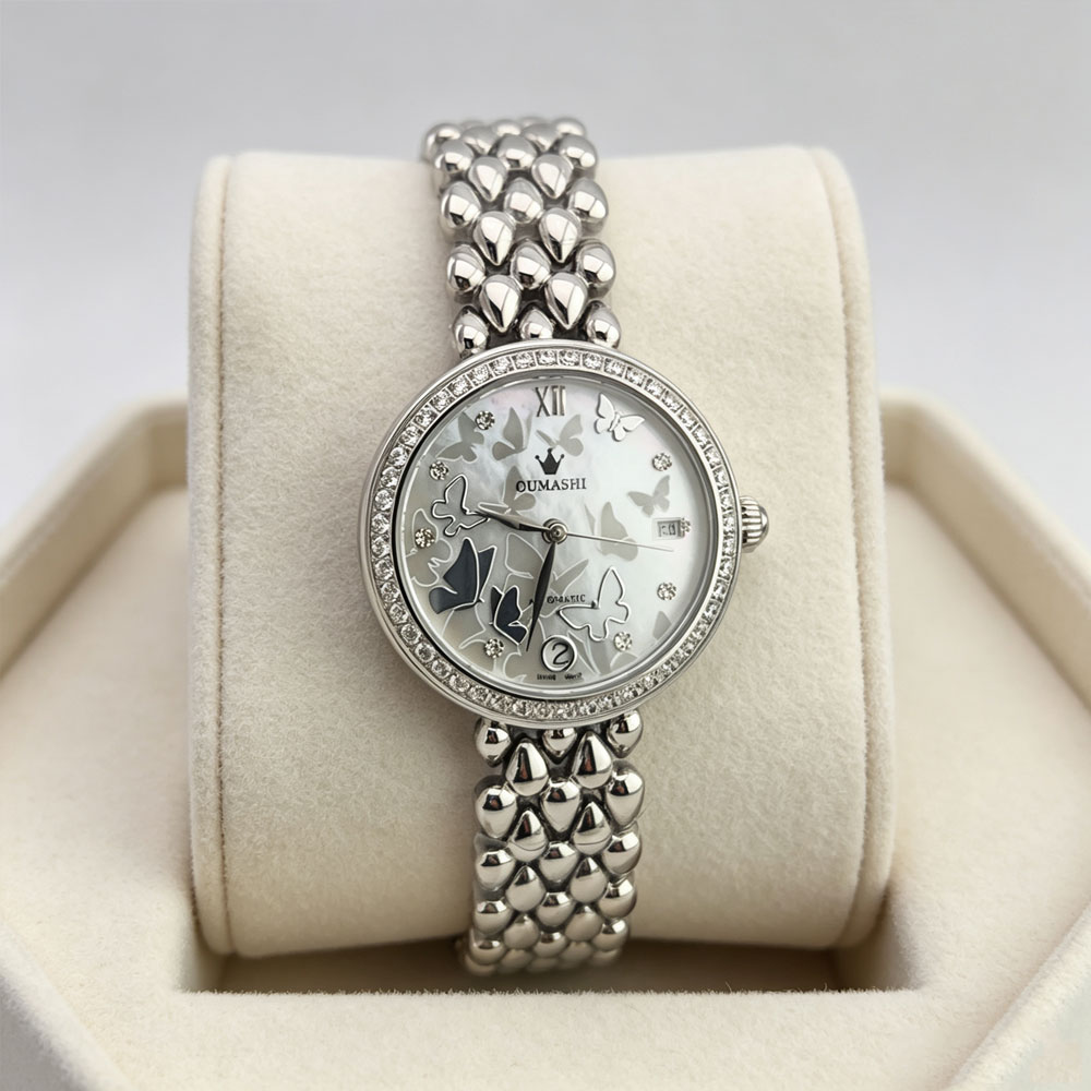 Ladies Luxury Watch - ساعة نسائية فاخرة بحركة ميكانيكية أوتوماتيكية