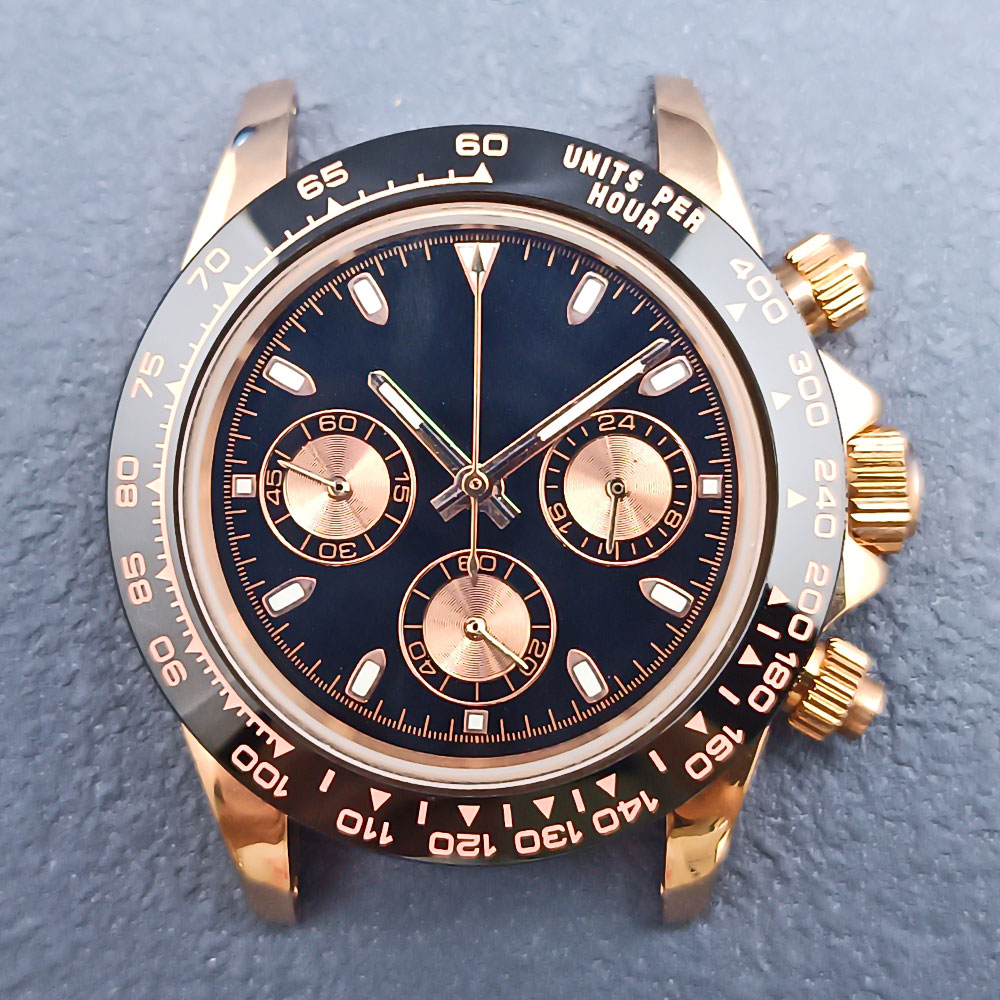 Exhibition Caseback - علبة ساعة دايتونا 40 مم، مينا