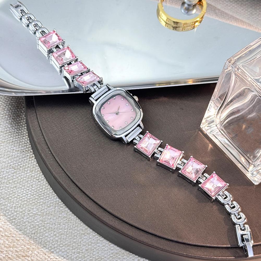 ساعة يد نسائية بسوار لامع وقرص - مراجعة Ladies Luxury Watch وسعره