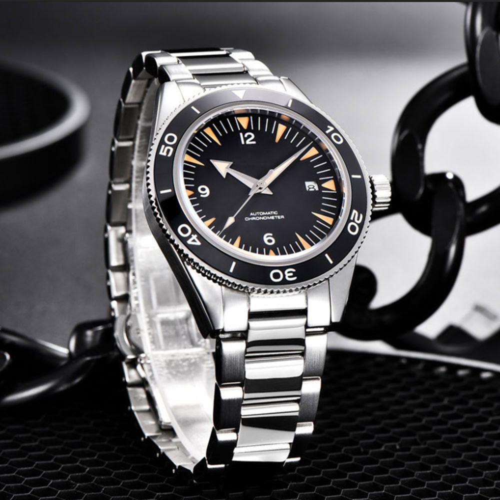 شعار مخصص NH35 ساعة يد تعمل با - مراجعة Luxury Watch Uk وسعره