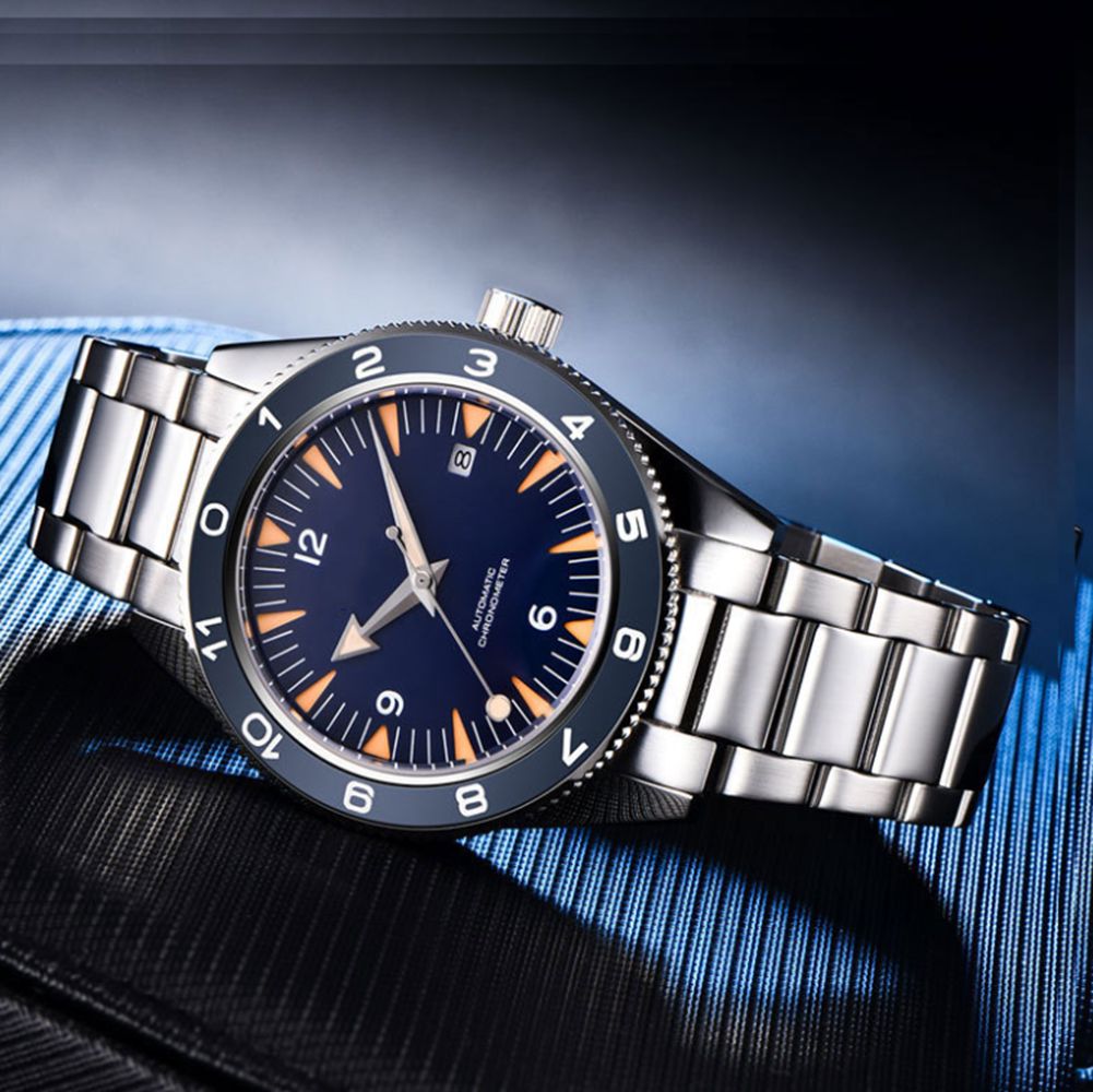 شعار مخصص NH35 ساعة يد تعمل با - مراجعة Luxury Watch Uk وسعره