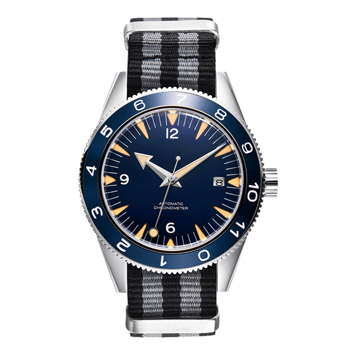 شعار مخصص NH35 ساعة يد تعمل با - مراجعة Luxury Watch Uk وسعره