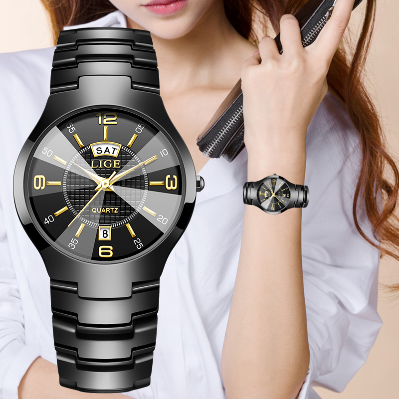 ساعة يد نسائية أنيقة من LIGE ب - مراجعة Luxury Women'S Watch وسعره