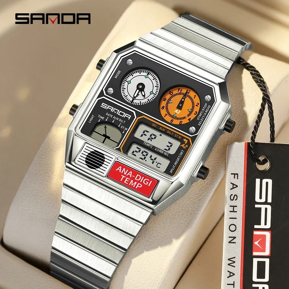 ساعة SANDA 3192 أنيقة للجنسين، - مراجعة Minute Repeater Watch وسعره