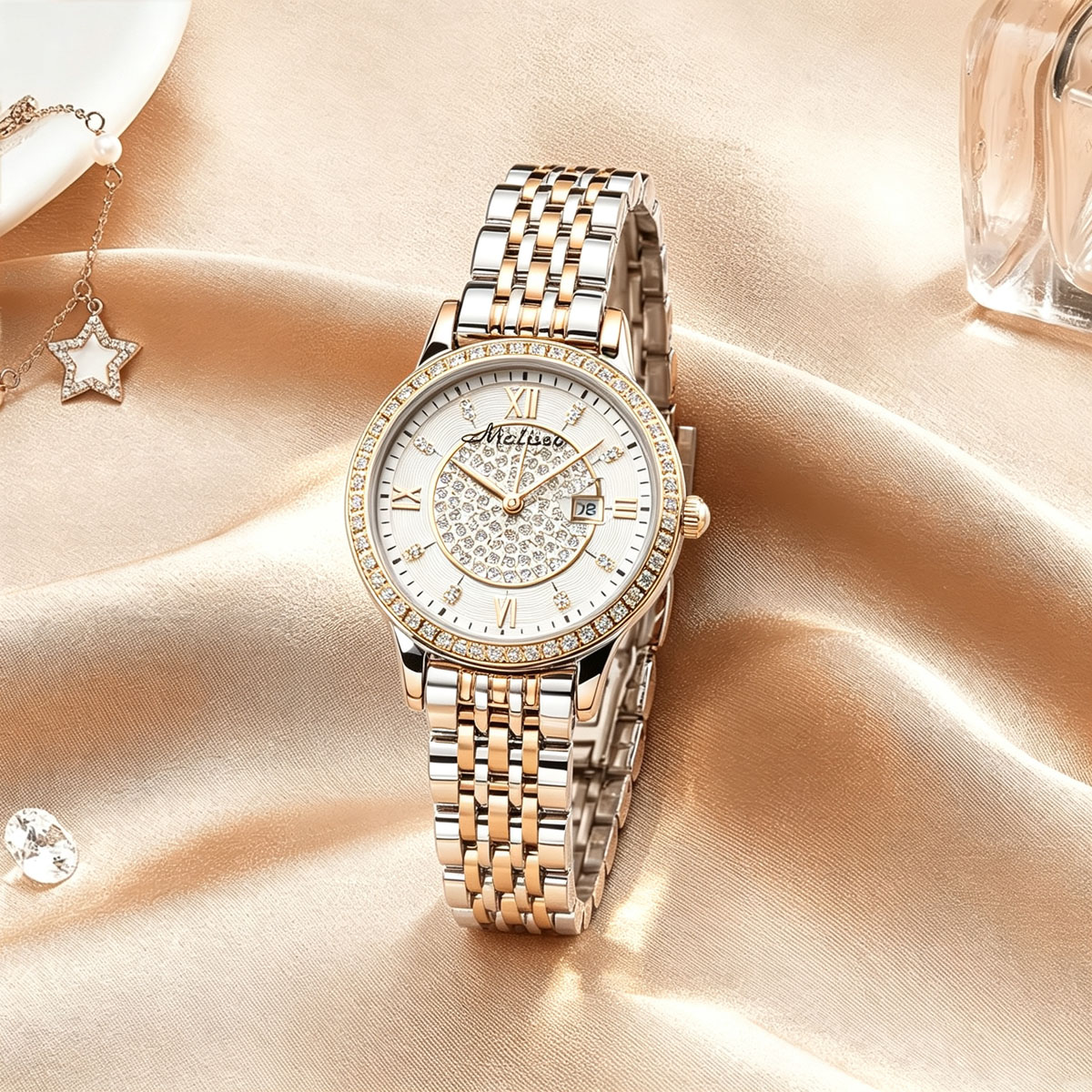 ساعة نسائية من السيراميك بخصم  - مراجعة Luxury Watch Discount وسعره