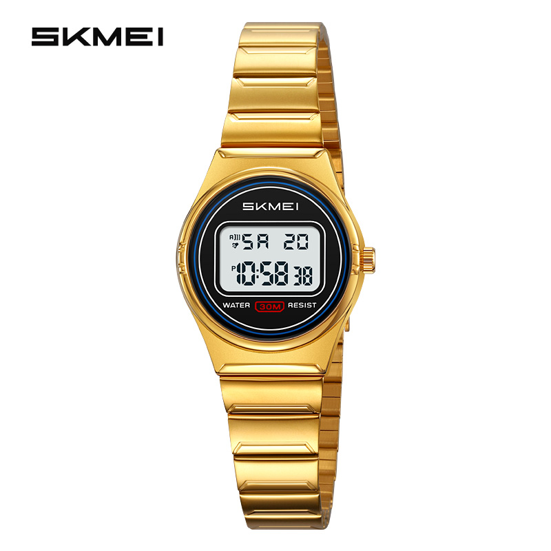 ساعة SKMEI رقمية من الفولاذ ال - مراجعة Minute Repeater Watch وسعره