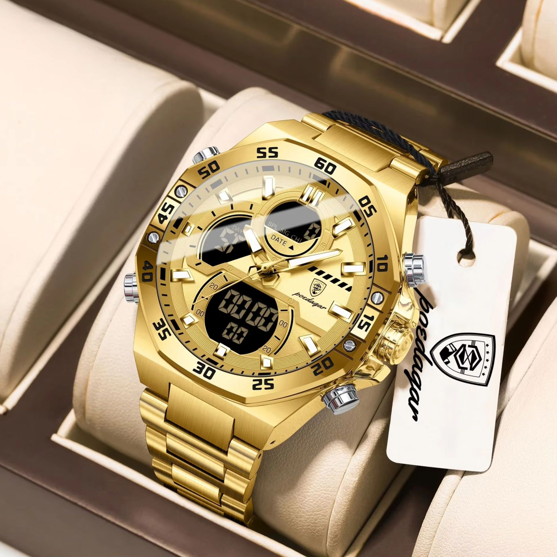 ساعة يد رياضية للرجال من بويدج - مراجعة Minute Repeater Watch وسعره