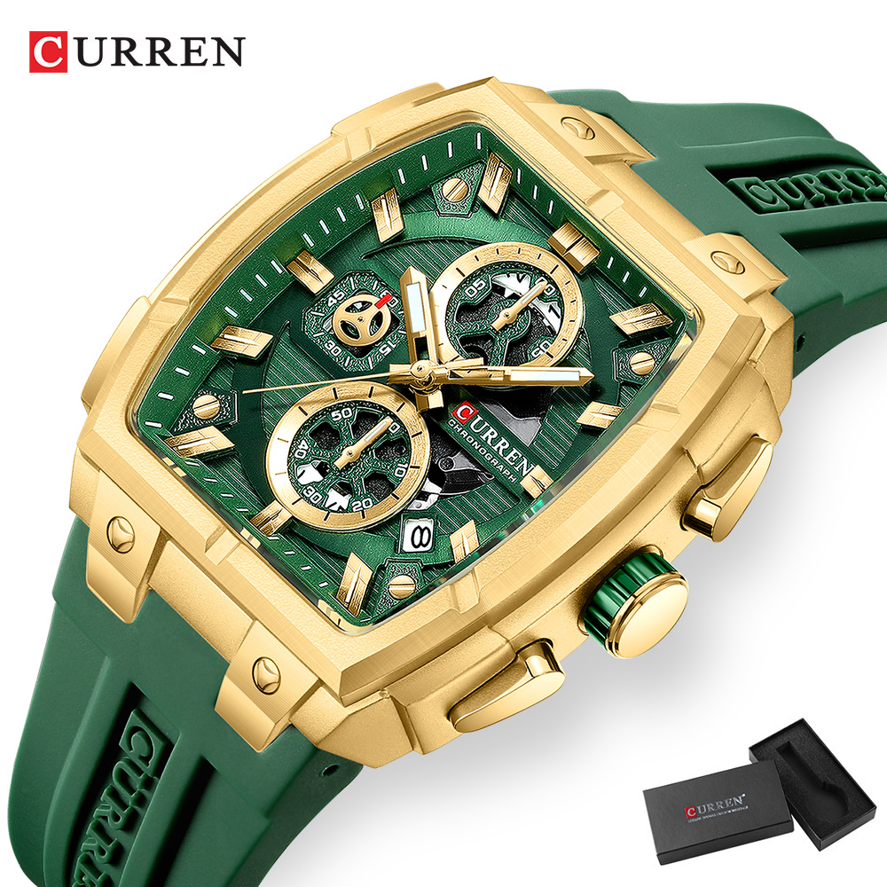 ساعة CURREN الفاخرة للرجال، سا - مراجعة Luxury Watch Uk وسعره