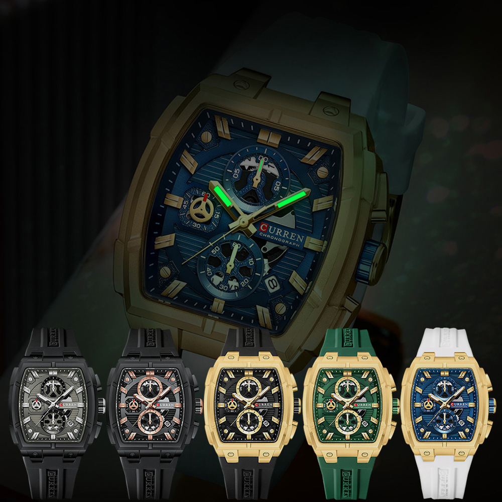 ساعة CURREN الفاخرة للرجال، سا - مراجعة Luxury Watch Uk وسعره