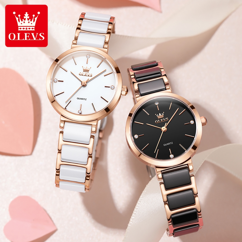 OLEVS ساعة نسائية 5877 ساعة كو - مراجعة Ladies Luxury Watch وسعره