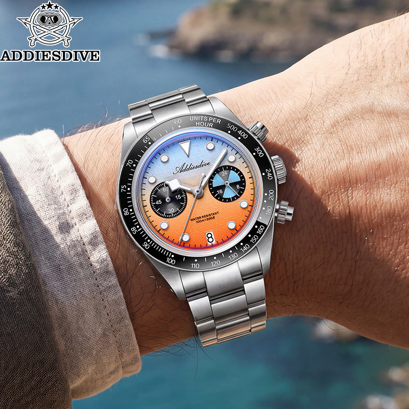 ساعة كرونوغراف كوارتز للرجال م - مراجعة Zero Luxury Watch وسعره