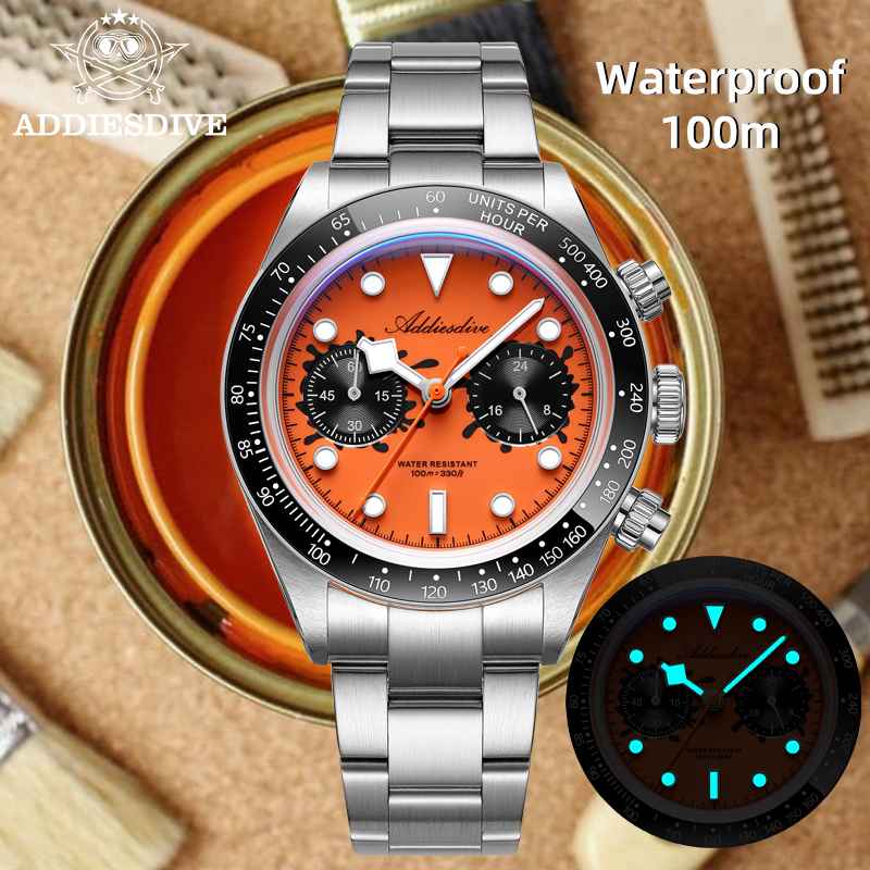 ساعات كوارتز كرونوغراف ADDIESD - مراجعة Zero Luxury Watch وسعره