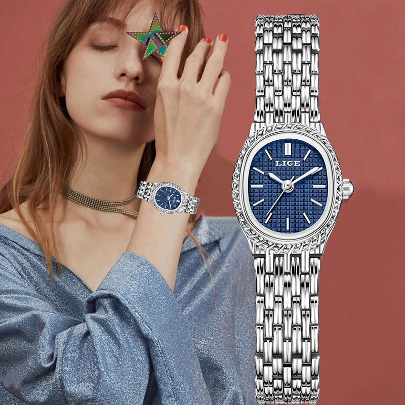 ساعة كوارتز نسائية فاخرة على ا - مراجعة Ladies Luxury Watch وسعره