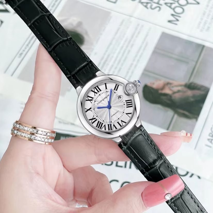 ساعة يد نسائية كوارتز أنيقة وع - مراجعة Luxury Watch Trading وسعره