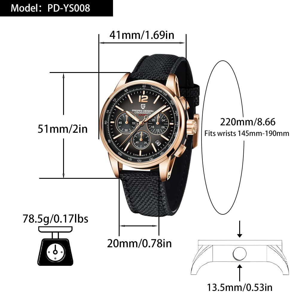 PAGANI تصميم جديد ساعة رجالي 4 - مراجعة Luxury Watch Brands وسعره