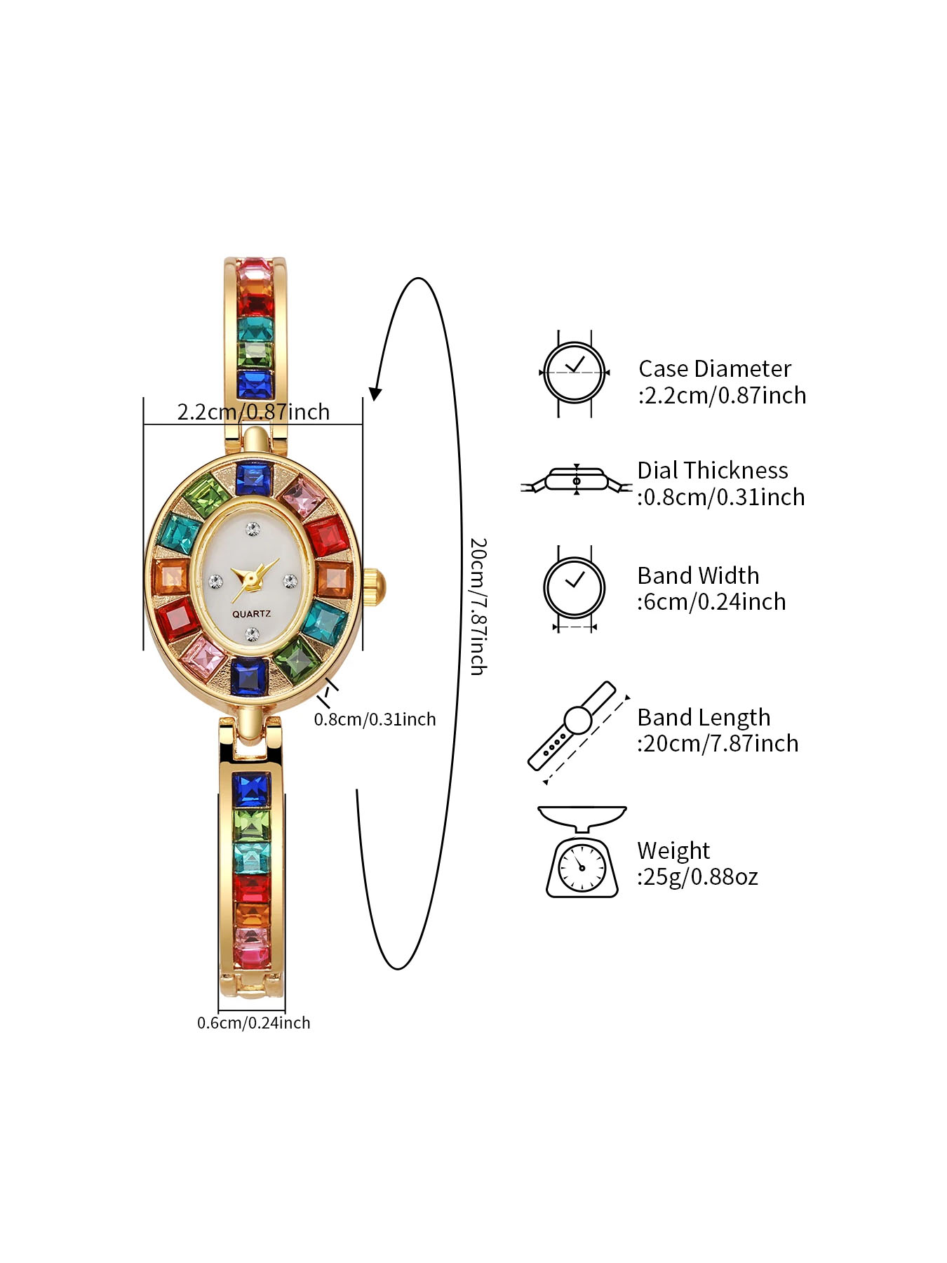 ساعة نسائية - صغيرة، مميزة، أز - مراجعة Luxury Watch Trading وسعره