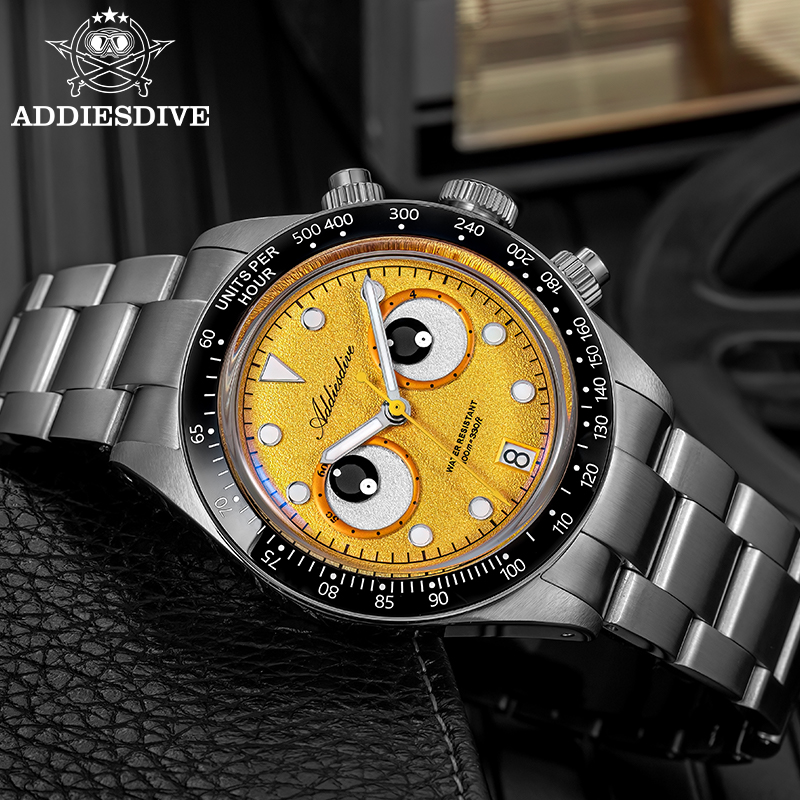 ساعة كوارتز كرونوغراف ADDIESDI - مراجعة Zero Luxury Watch وسعره