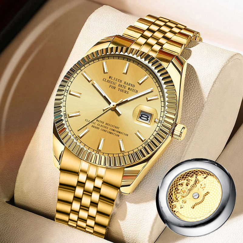 ساعة كوارتز ميكانيكية للرجال ، - مراجعة Luxury Watch Trading وسعره