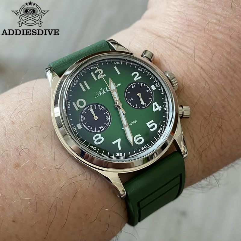 ساعات ADDIESDIVE الجديدة كرونو - مراجعة Zero Luxury Watch وسعره
