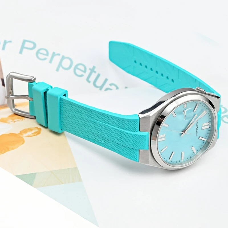 حزام ساعة من مطاط الفلوروكربون - مراجعة Citizen Watch Tsuyosa وسعره