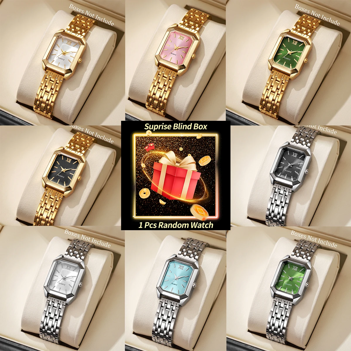 ساعة يد نسائية فاخرة بتصميم مر - مراجعة Ladies Luxury Watch وسعره
