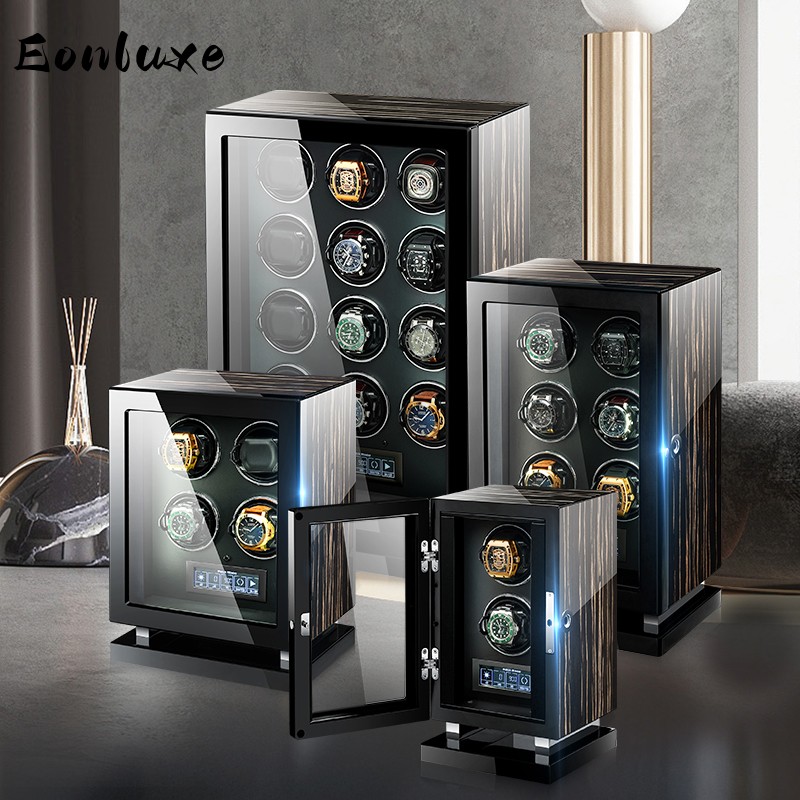 صندوق ساعات Eonluxe الميكانيكي - مراجعة Luxury Watch Safe وسعره