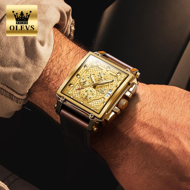 ساعات رجالية من ماركة OLEVS مق - مراجعة Luxury Watch Uk وسعره