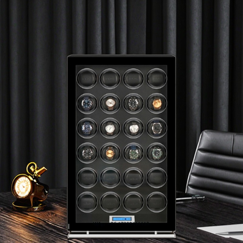 صندوق تدوير ساعات أوتوماتيكي ف - مراجعة Luxury Watch Safe وسعره